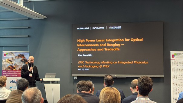 Innolume Presentation at the EPIC Technology Meeting on Integrated Photonics and Packaging at PHIX