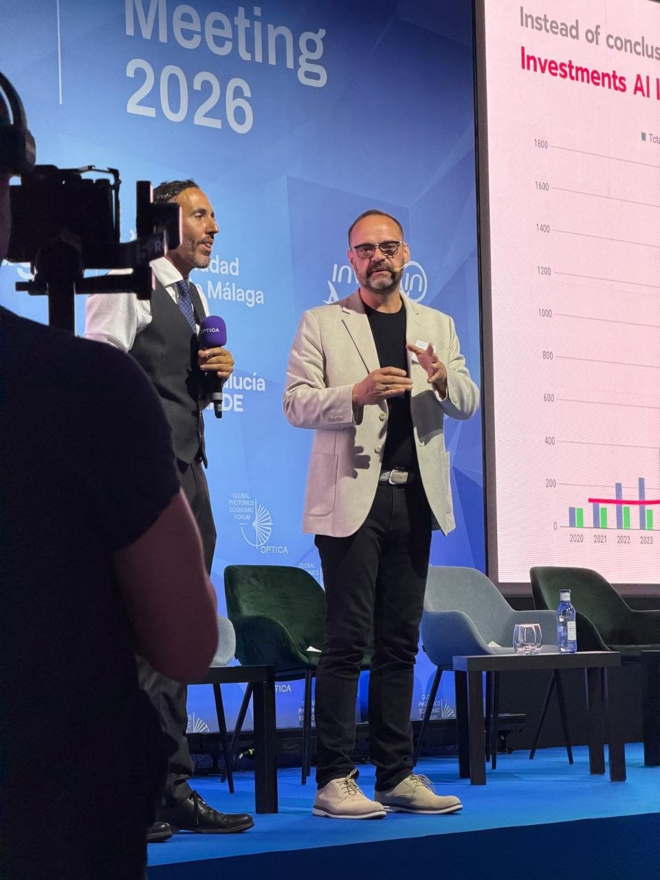 Alexey Kovsh gave an industry update at the Global Photonics Economic Forum 2026, titled “Densification