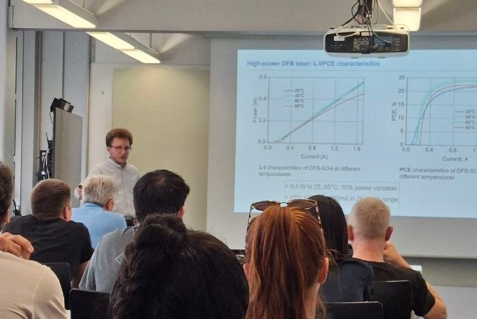Innolume presented recent advances in Quantum-Dot Lasers at TUM Seminar