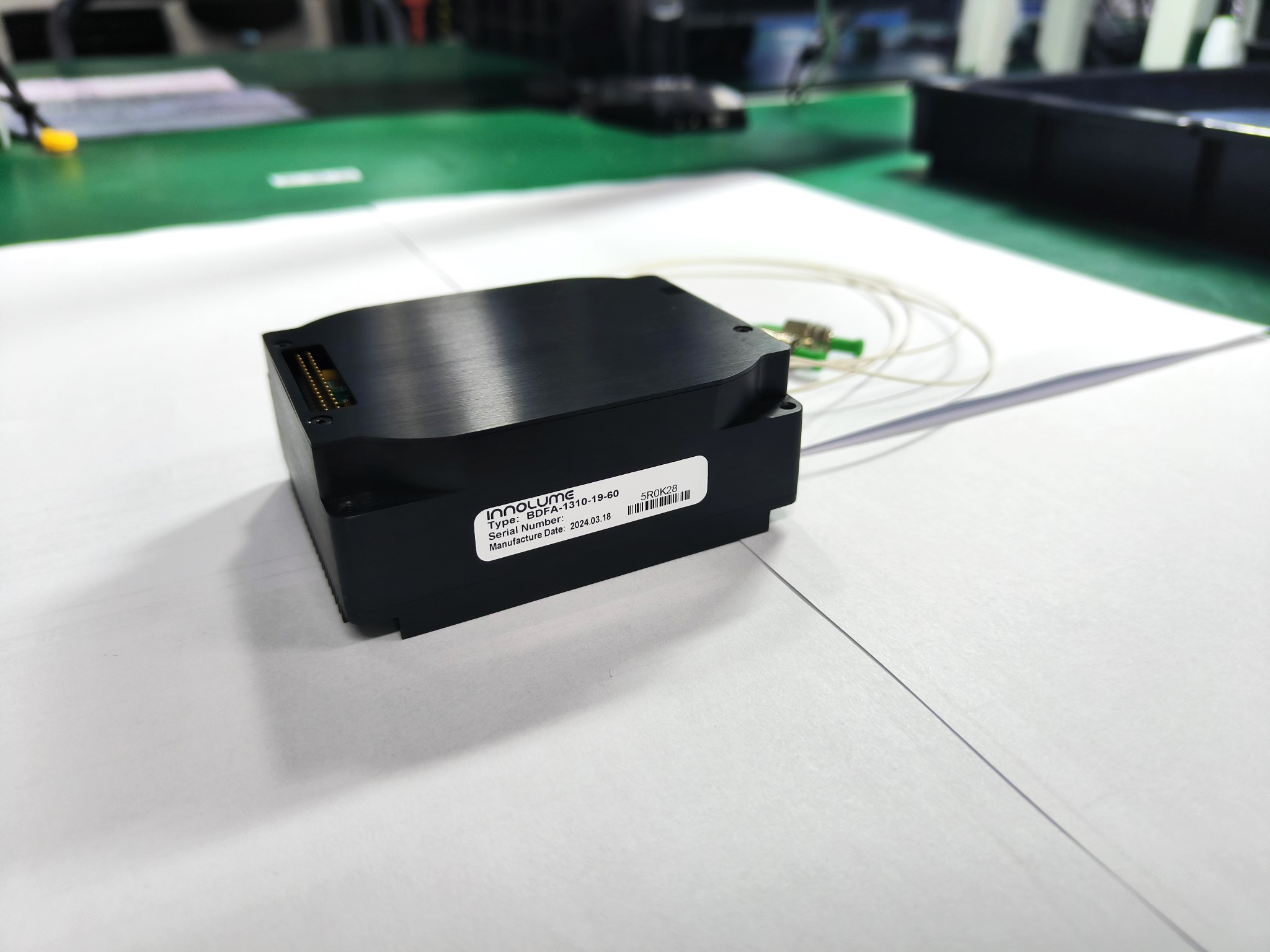 Breakthrough Bismuth Doped Fiber Amplifier (BDFA)