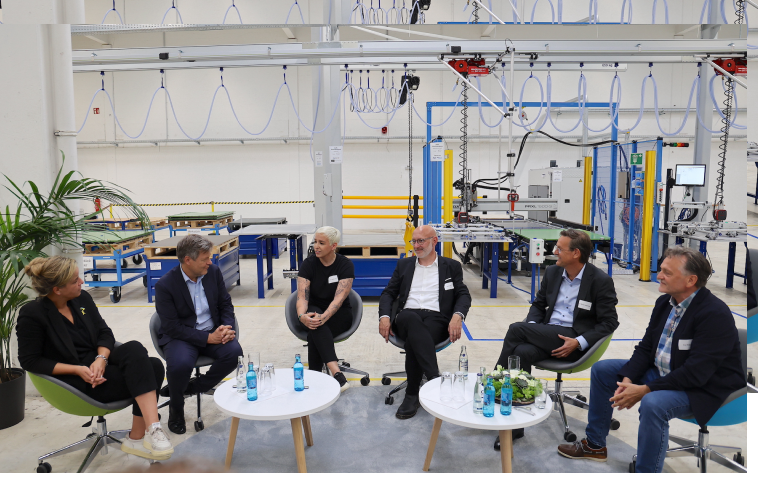 Visit of Robert Habeck